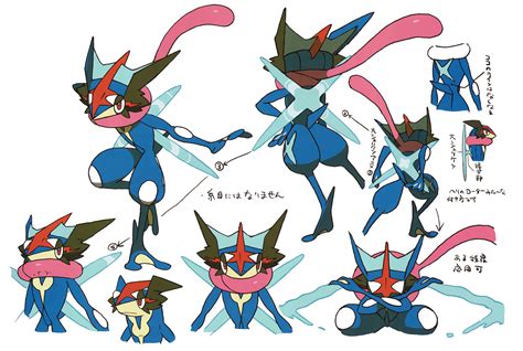 ash greninja tattoo|Greninja official artwork gallery .